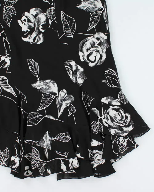 Vintage 90s Bianca Nygard Silk Skirt - S sold by Rokit product image thumbnail 4