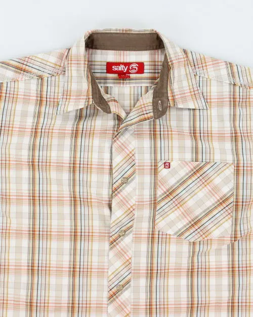 Vintage 90's Salty Snap Buttons Western Shirt - M sold by Rokit product image thumbnail 3