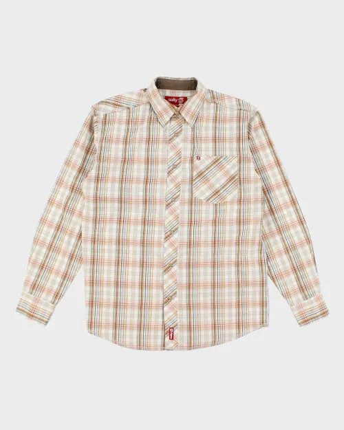 Vintage 90's Salty Snap Buttons Western Shirt - M sold by Rokit