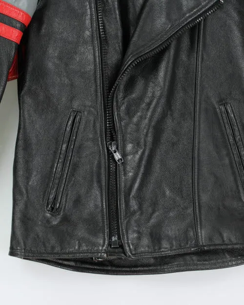 Vintage 90's Heavyweight Biker Jacket - M sold by Rokit product image thumbnail 4