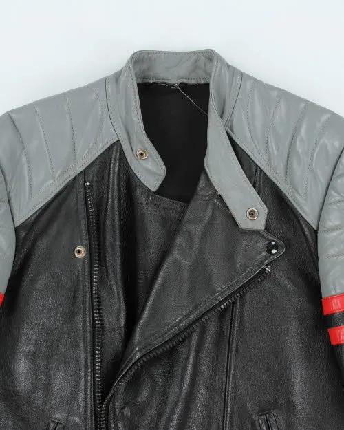 Vintage 90's Heavyweight Biker Jacket - M sold by Rokit product image thumbnail 3