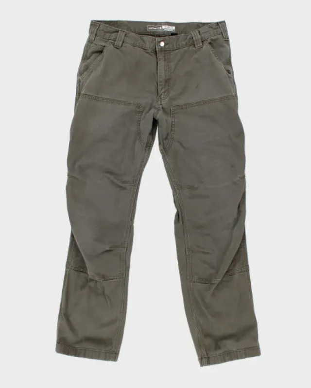 Vintage Carhartt Single Knee Carpenter Trousers - W34 L29 sold by Rokit