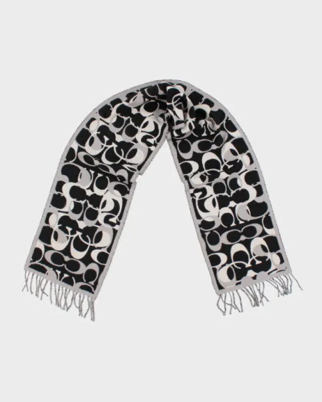 Coach Merino Wool Monogram Scarf sold by Rokit