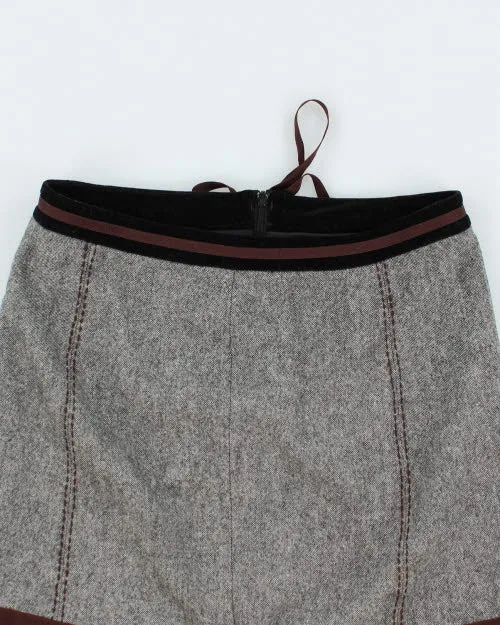 Vintage 90s Jacob Wool Skirt - S sold by Rokit product image thumbnail 3