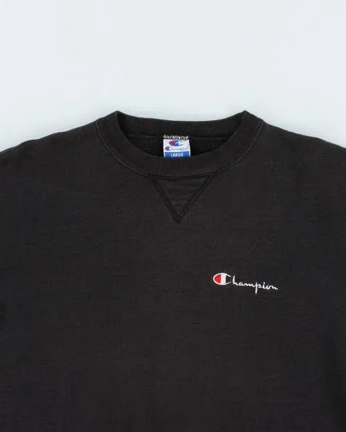 Vintage 90's Champion Small Logo Sweatshirt - L sold by Rokit product image thumbnail 3