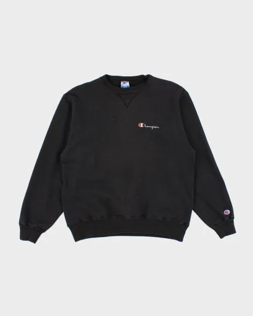 Vintage 90's Champion Small Logo Sweatshirt - L sold by Rokit