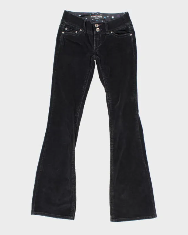 Y2k 00s Streetwear Society Cord Trousers - W28 L32 sold by Rokit