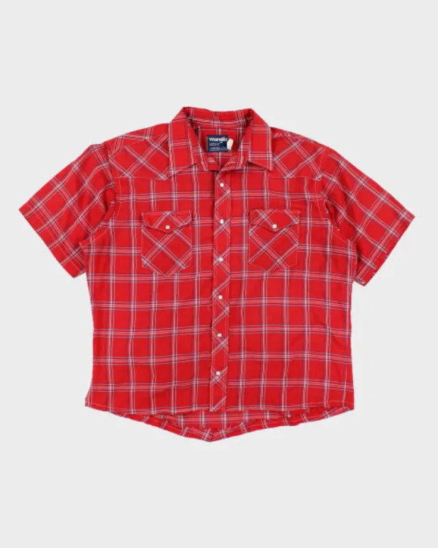 Vintage 90's Wrangler Western Style Shirt - XL made by Wrangler