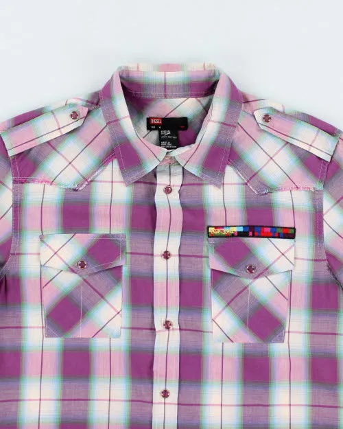 Vintage Y2K Diesel Western Style Shirt - XL sold by Rokit product image thumbnail 3