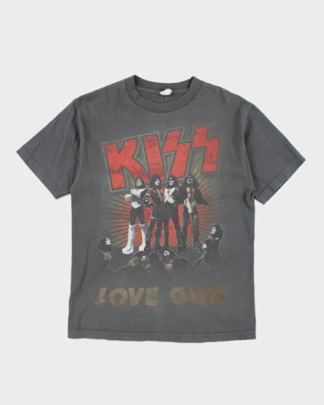 Vintage 2000's Kiss Love Gun Band T-Shirt - M sold by Rokit