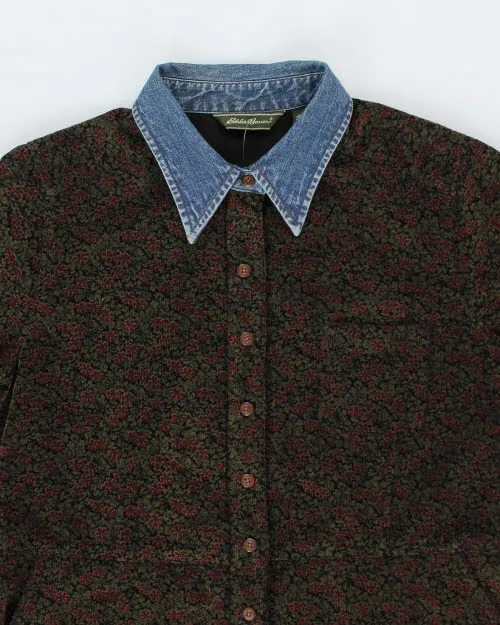 Vintage Eddie Bauer Corduroy Floral Jacket - M sold by Rokit product image thumbnail 3