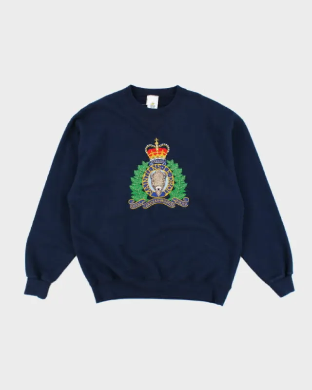 Vintage Canadian Mounted Police Sweatshirt - M sold by Rokit