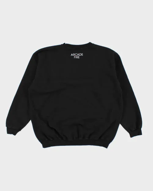 Vintage 2000's Arcade Fire Heavyweight Sweatshirt - M sold by Rokit product image thumbnail 2