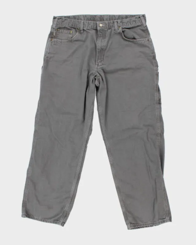 Vintage Carhartt Single Knee Carpenter Trousers - W36 L30 sold by Rokit
