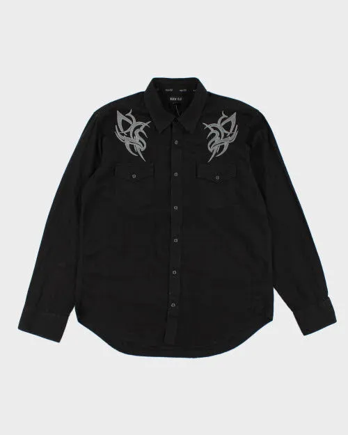 Vintage Y2K Tribal Embroidered Western Shirt - XL sold by Rokit