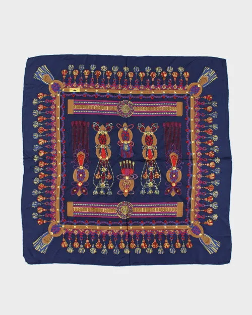 Longchamp Silk Scarf sold by Rokit