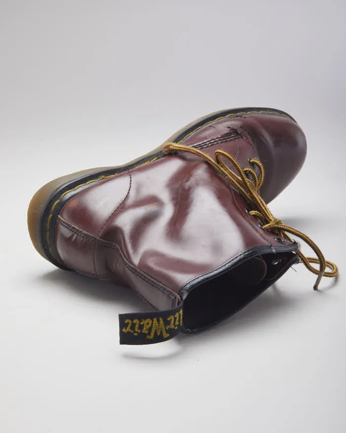 Vintage 90's Dr Martens 1460 Oxblood boots - UK 9 sold by Rokit product image thumbnail 5
