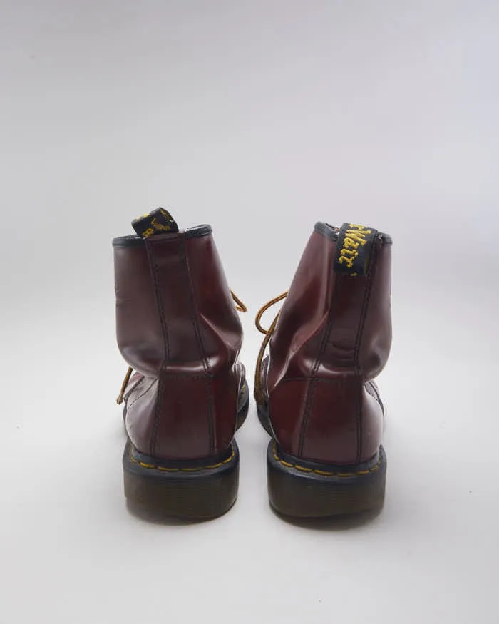 Vintage 90's Dr Martens 1460 Oxblood boots - UK 9 sold by Rokit product image thumbnail 4
