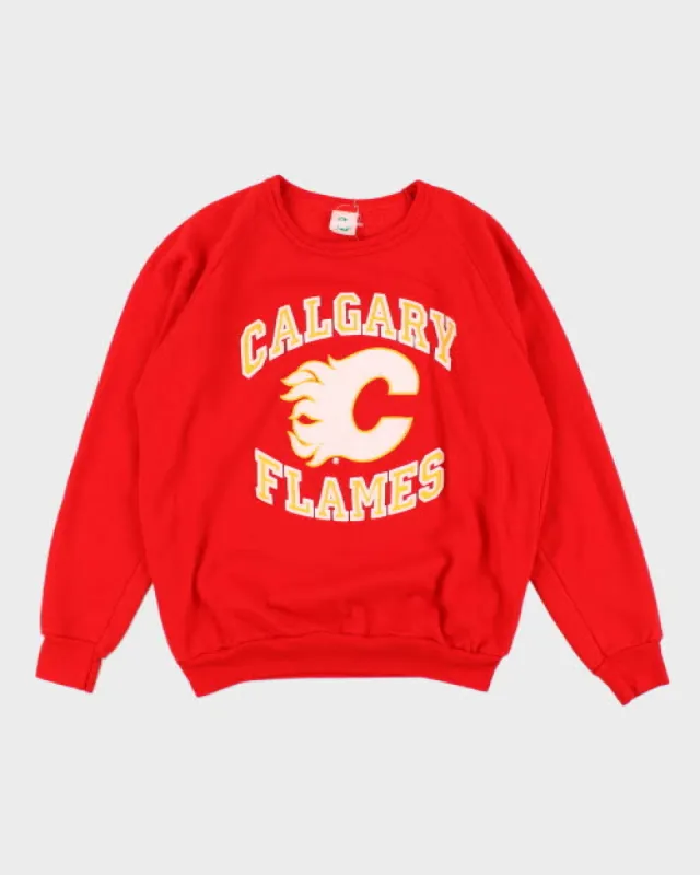 Vintage 1980's NHL Calgary Flames Sweatshirt - XL sold by Rokit