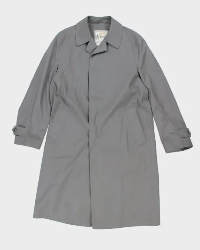 Vintage 90's London Fog Long Overcoat - L sold by Rokit