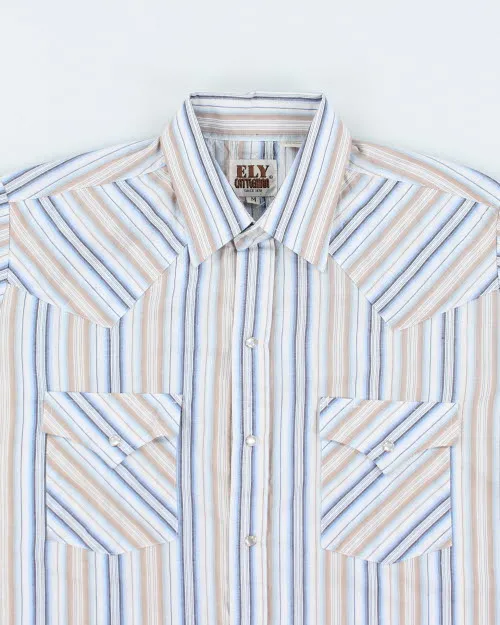 Vintage 80's Ely Cattleman Snap Button Western Shirt - M sold by Rokit product image thumbnail 3