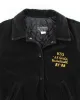 Vintage 90's Embroidered College Basketball Corduroy Jacket - M sold by Rokit