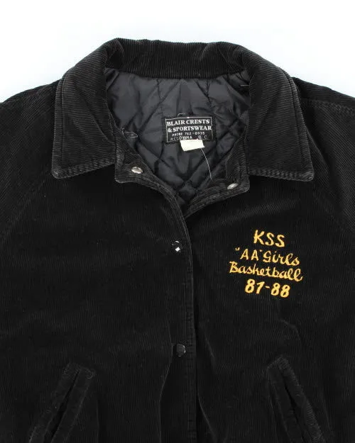 Vintage 90's Embroidered College Basketball Corduroy Jacket - M sold by Rokit product image thumbnail 3