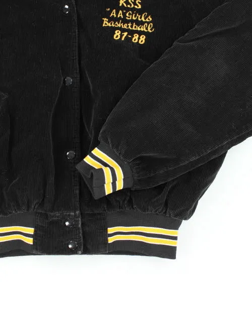 Vintage 90's Embroidered College Basketball Corduroy Jacket - M sold by Rokit product image thumbnail 4