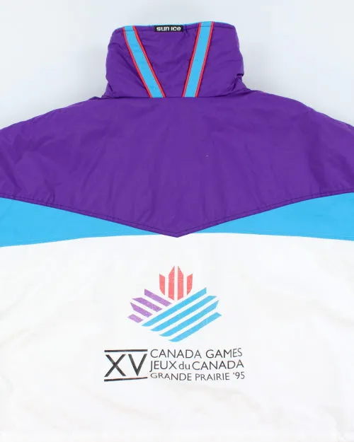 Vintage SUNICE Quilted Oversized Ski Jacket - M sold by Rokit product image thumbnail 5