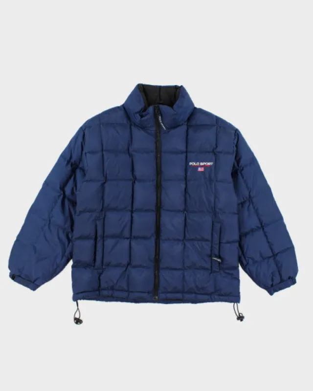 Vintage Y2K Polo Sport Puffer Jacket - M sold by Rokit