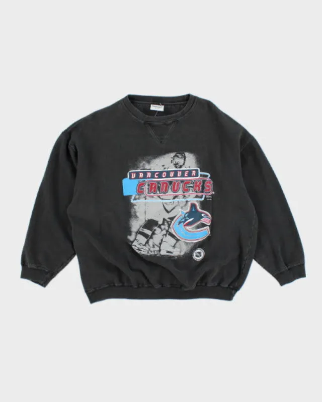 Vintage 90's NHL Vancouver Canucks Sweatshirt - XL sold by Rokit
