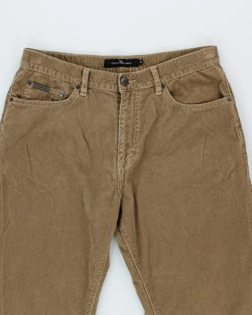 Vintage Calvin Klein Baggy Corduroy Trousers - W32 L28 sold by Rokit product image thumbnail 3