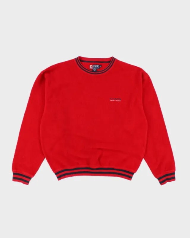 Vintage Chaps Ralph Lauren Pullover Fleece - L sold by Rokit