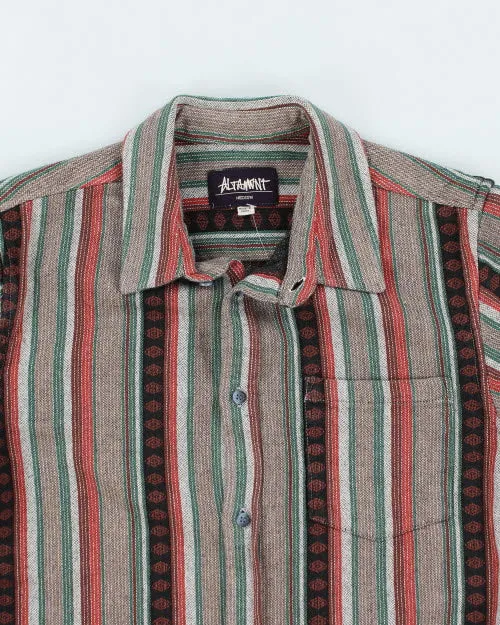 Vintage 2000's Altamont Striped Flannel Shirt - M sold by Rokit product image thumbnail 3