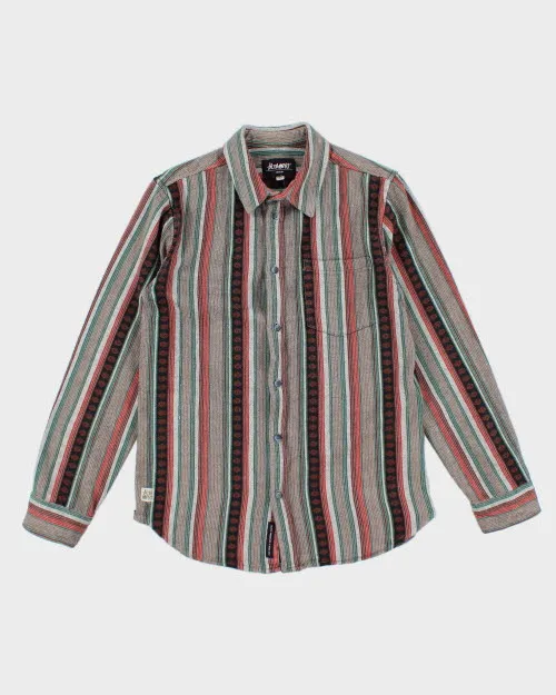 Vintage 2000's Altamont Striped Flannel Shirt - M sold by Rokit