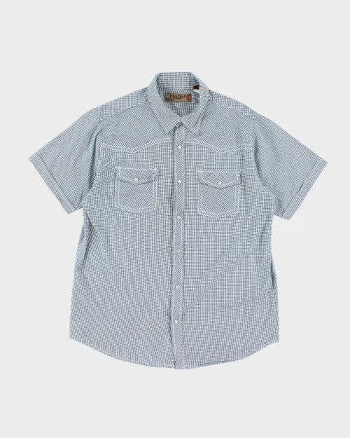 Vintage Redsnap Western Style Short Sleeve Shirt - L sold by Rokit