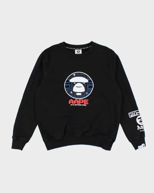 Vintage AAPE x Pacman Centre Print Sweatshirt - XL sold by Rokit