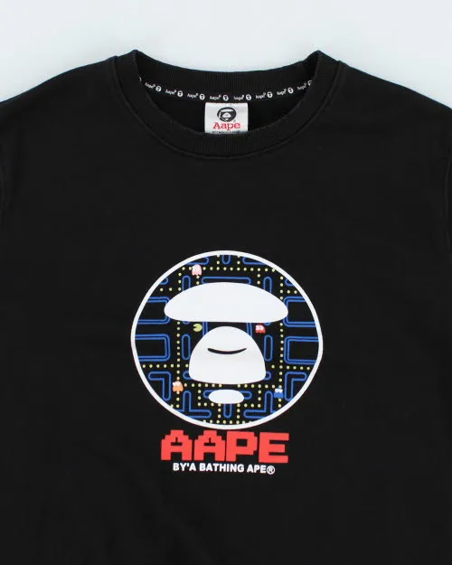 Vintage AAPE x Pacman Centre Print Sweatshirt - XL sold by Rokit product image thumbnail 3