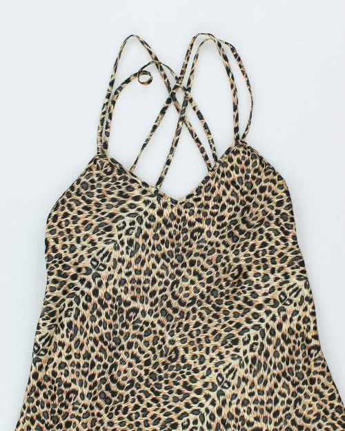 Vintage 90s La Vie En Rose Leopard Slip - S sold by Rokit product image thumbnail 3