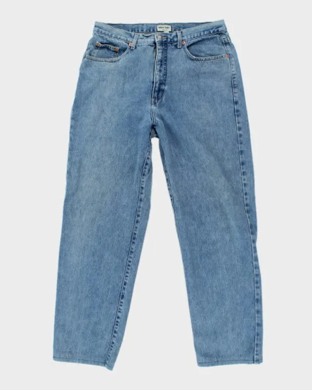 Vintage Guess Straight Leg Light Wash Denim Jeans - W32 L28 sold by Rokit