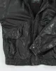 Vintage 90's Heavyweight Leather Bomber Jacket - M sold by Rokit