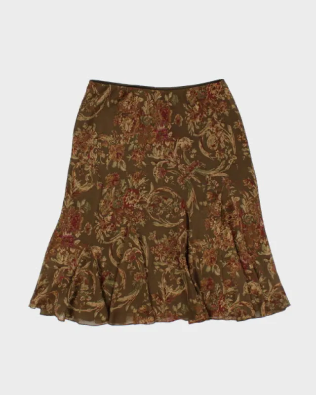 Ralph Lauren Floral Skirt - L sold by Rokit