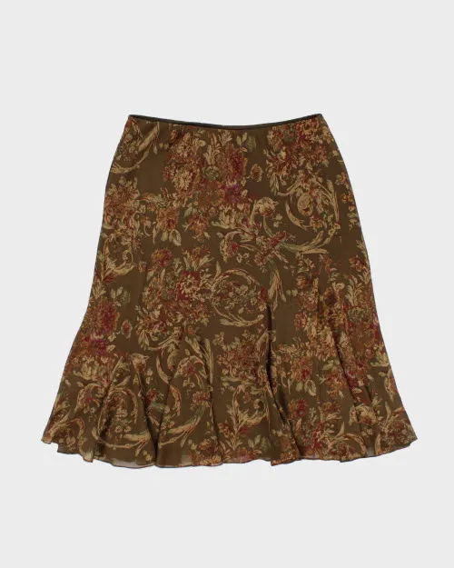 Ralph Lauren Floral Skirt - L sold by Rokit