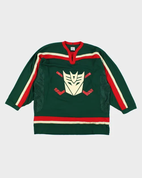 Vintage 90's CCM Transformers Hockey Jersey - XL sold by Rokit