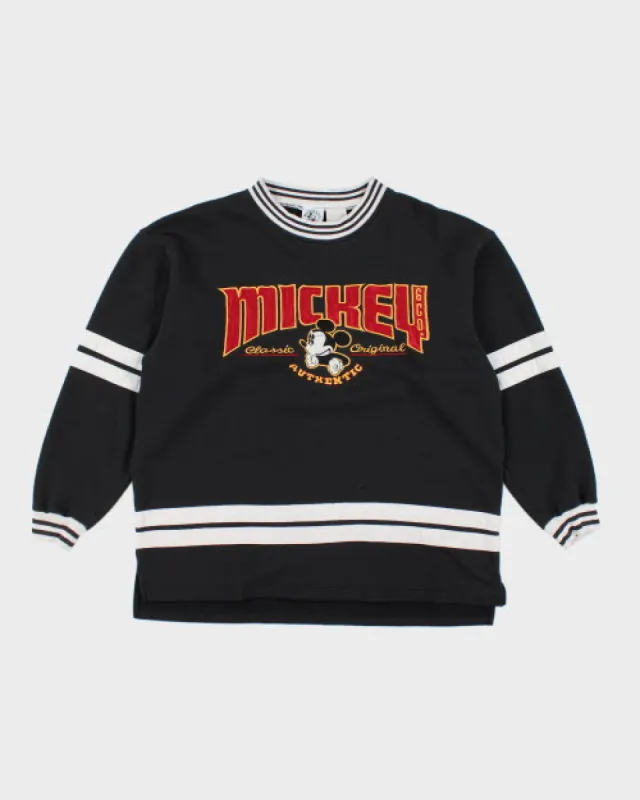 Vintage 90's Disney Embroidered College Style Sweatshirt - XL sold by Rokit