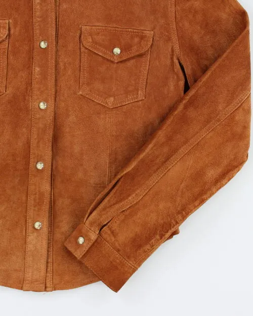 Y2k 00s Bebe Suede Shacket - L sold by Rokit product image thumbnail 4