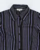 Y2k 00s Jessica Stripe Sheer Skirt - M sold by Rokit