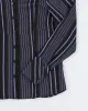 Y2k 00s Jessica Stripe Sheer Skirt - M sold by Rokit