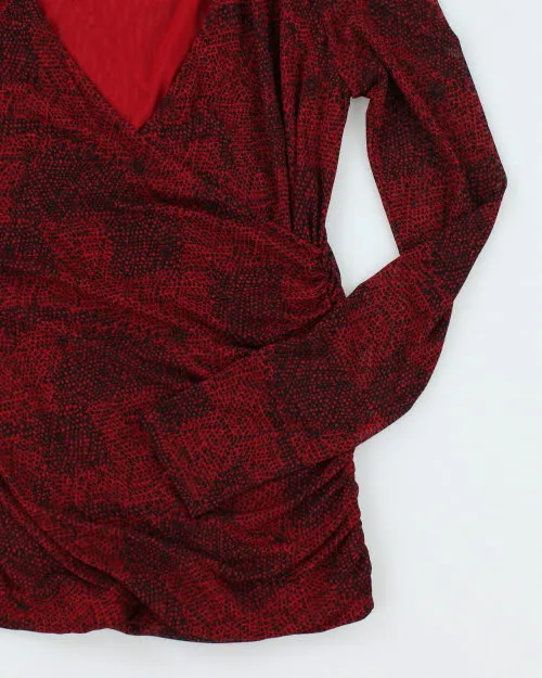 Y2k 00s Jessica Mesh Top - M sold by Rokit product image thumbnail 4