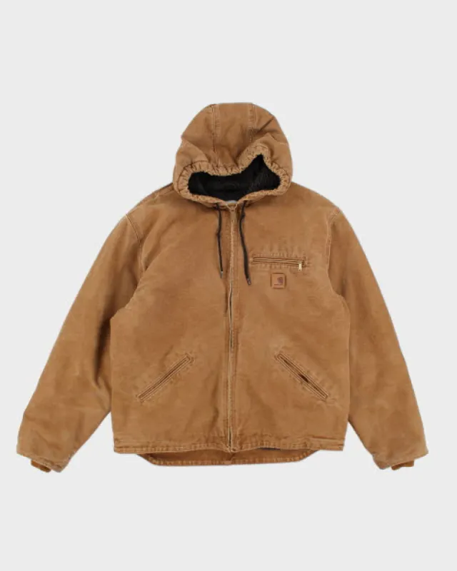 Vintage Carhartt Heavyweight Hooded Active Jacket - M sold by Rokit